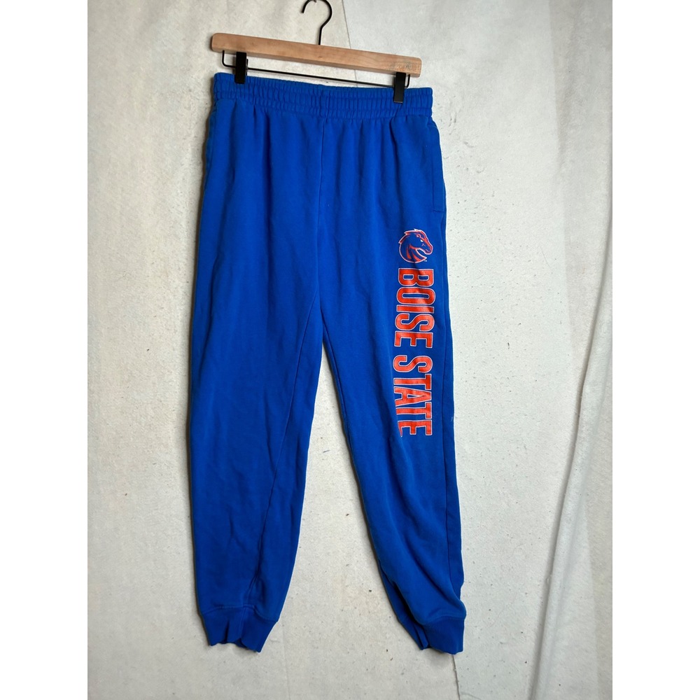 Captivating Apparel Boise State‎ Broncos Jogger Sweatpants Blue Mens Small S